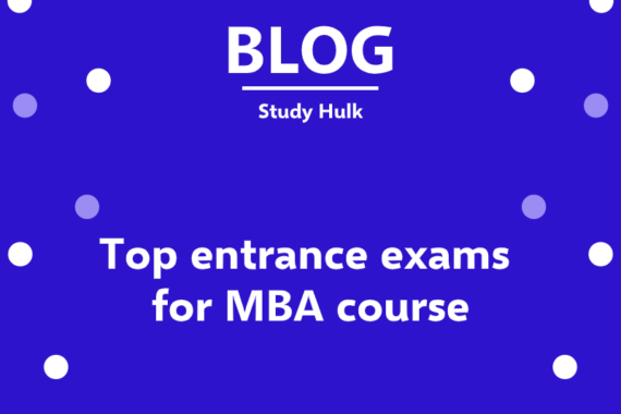 blog image of top entrance exams for mba course