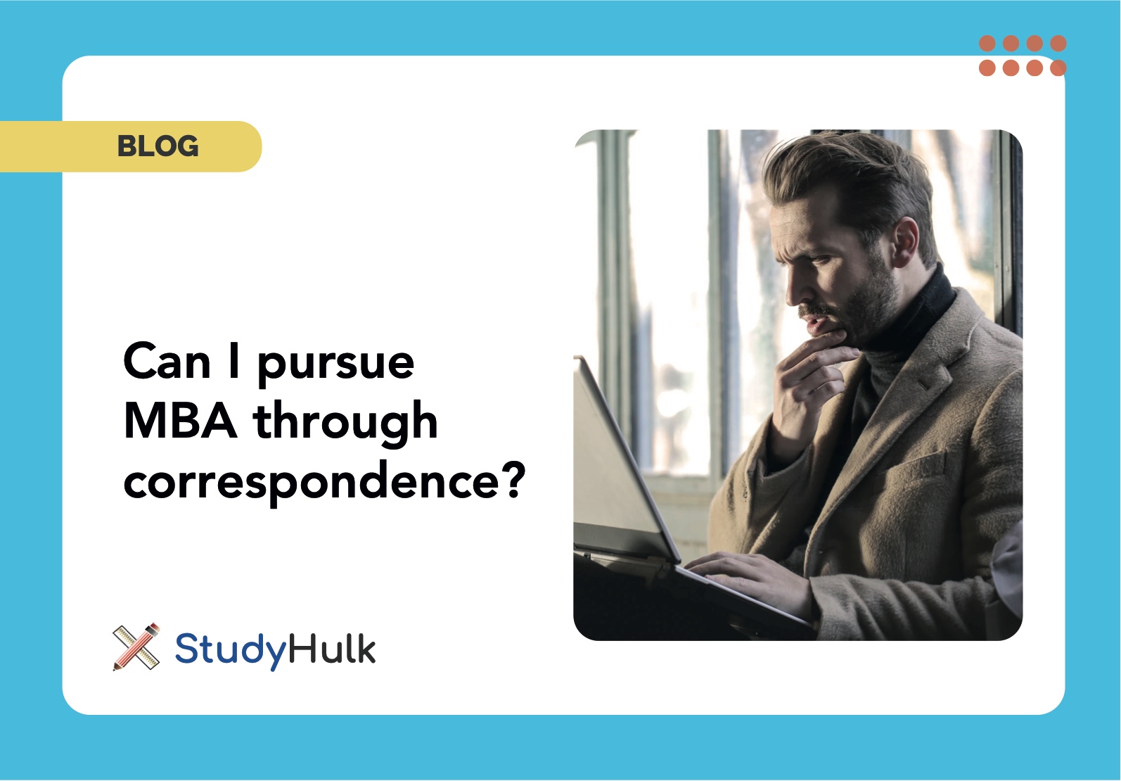 image for blog post: Can I pursue MBA through correspondence