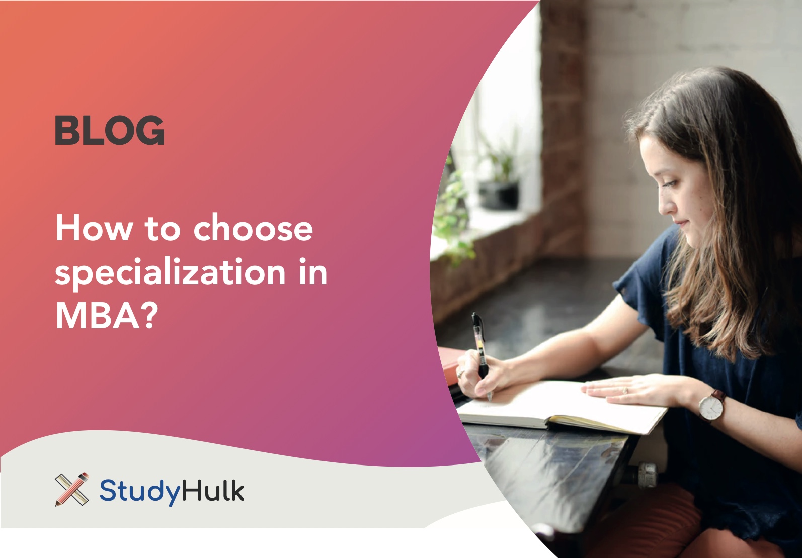 Blog post for How to choose specialization in mba