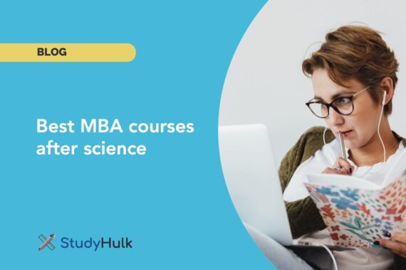 Blog post for best mba course after science