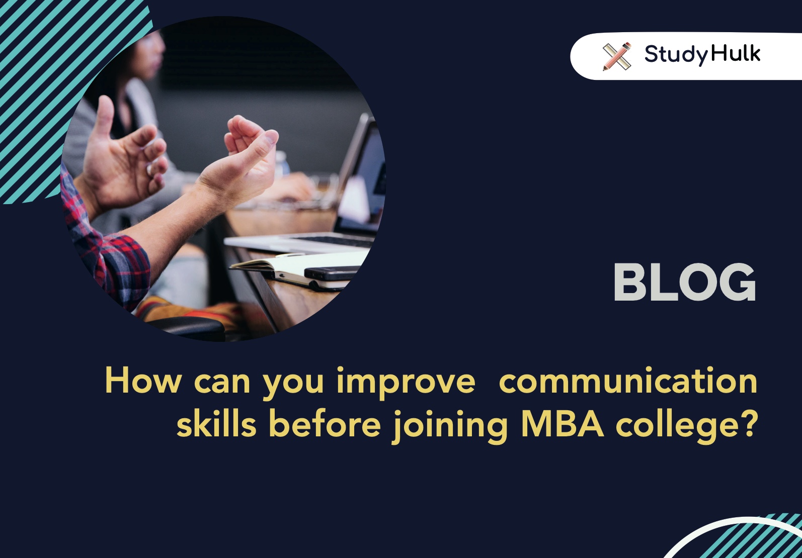 blog post for how to improve before joining mba