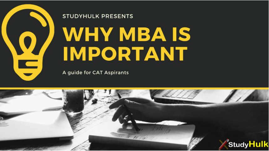 Blog post for Importance of an MBA