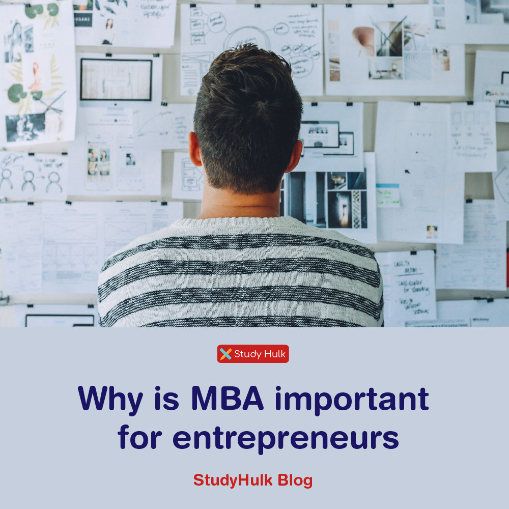 Blog post for Why is MBA important for entrepreneurs