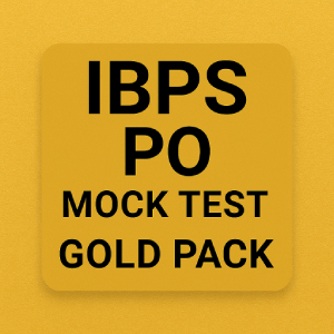 IBPS PO Mock Test (Gold)