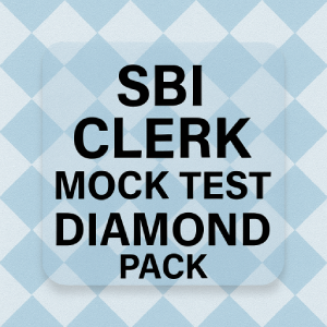 SBI Clerk Mock Test (Diamond)