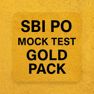SBI PO Mock Test (Gold)