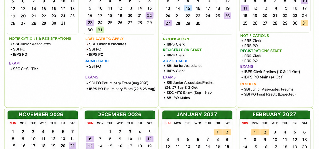 Government-Exam-Calendar-2026-27