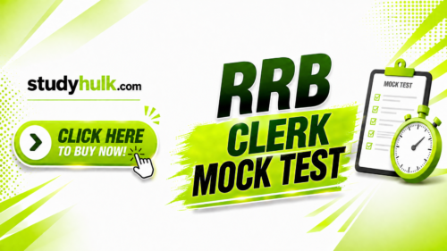 RRB Clerk Mock Test - Click Now Banner